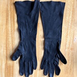 Vintage Suede Gloves 14”